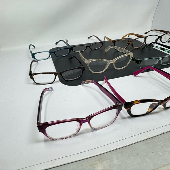 Reading glasses lot of 12 pcs with +2.00 magnification - Picture 2 of 14